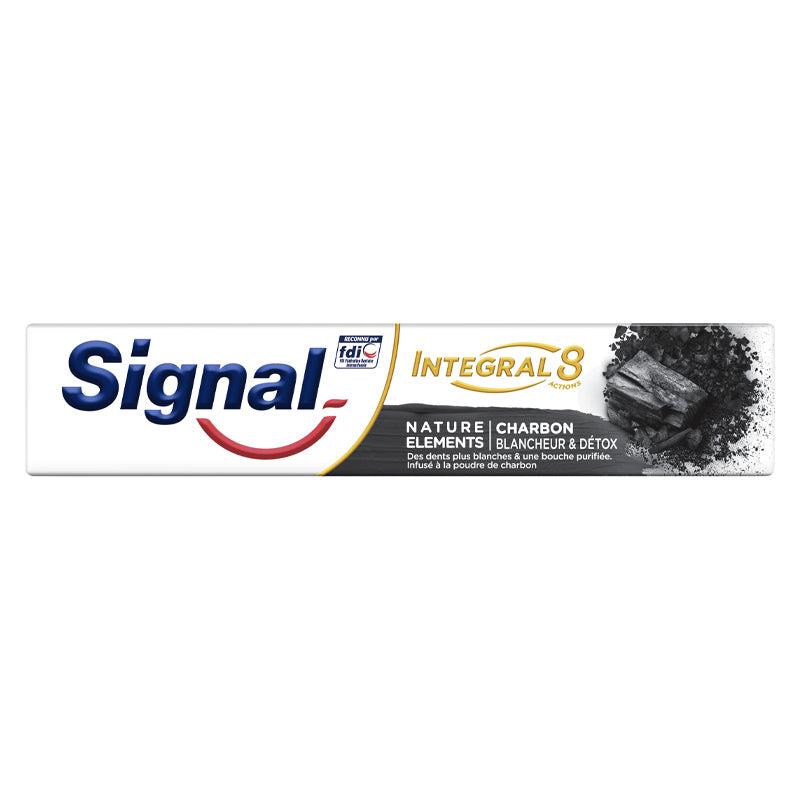 Signal Integral 8 Nature Elements Charbon Blancheur & Detox