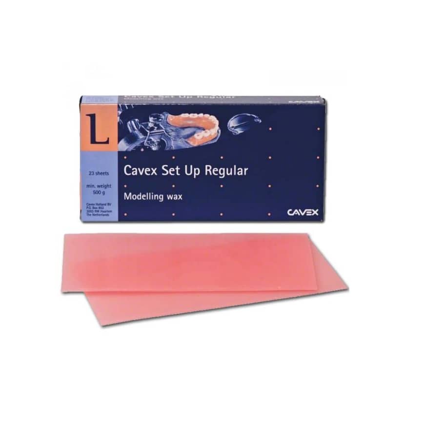 Cavex – Cire de modelage rose pour prothèses partielles et complètes