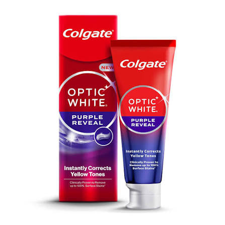 Colgate Optic White Purple Reveal – Dentifrice Blancheur