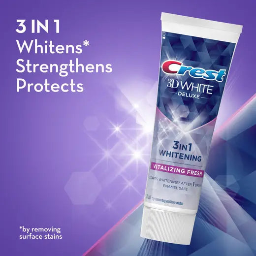 Crest 3D White Deluxe – Dentifrice Blancheur